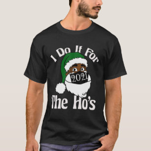 T-shirt Je Le Fais Pour Le Noël Africain-Américain De Ho