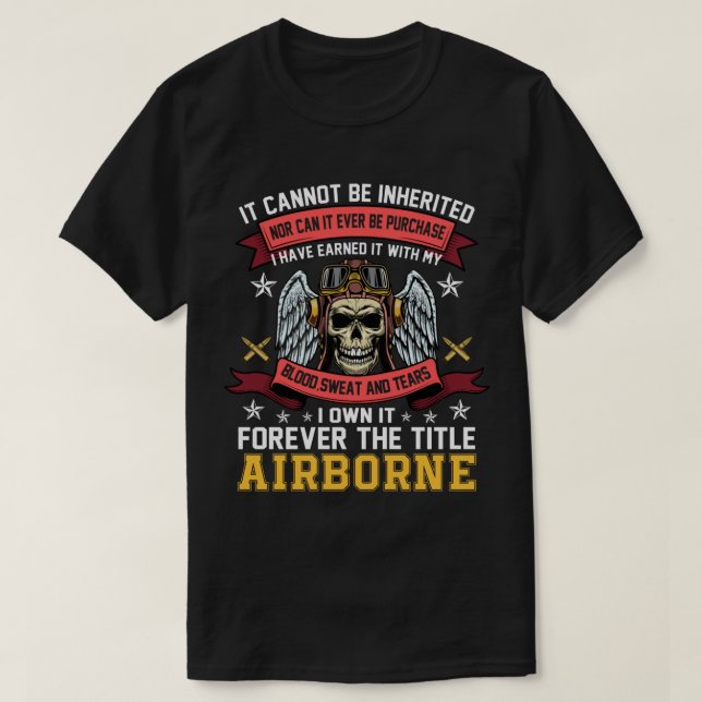 T-shirt Je Le Possède Pour Toujours Le Titre De Ranger Aér (Design devant)