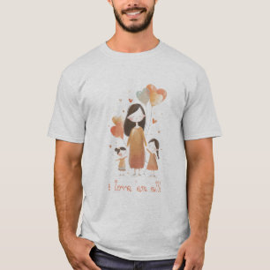 T-shirt Je Les Aime Tous