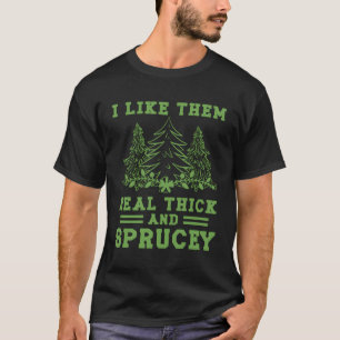 T-shirt Je Les Aime Vraiment Spucey Épais