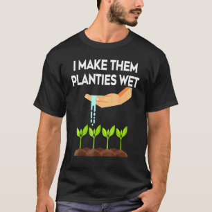 T-shirt Je Leur Fais Des Places Jardin Humide Je Salue Mes