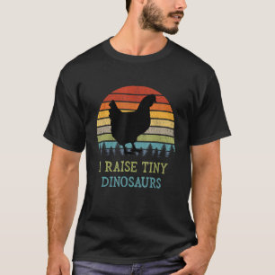 T-shirt Je lève de minuscules dinosaures Vintage propriéta