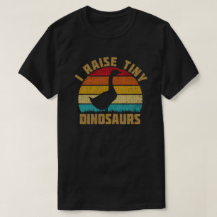 T-shirt Je lève de minuscules dinosaures Vintage Retro Goo