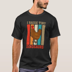 T-shirt Je lève de minuscules dinosaures Vintages Producte