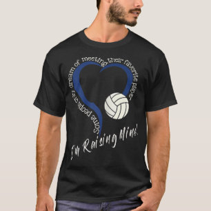 T-shirt Je lève le mien ! Maman Volleyball Maman Volleybal