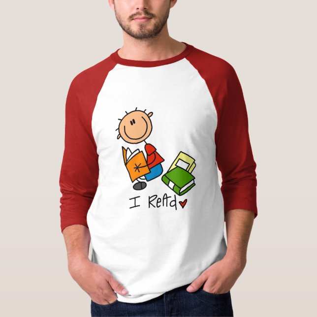T-shirt Je lis (Devant)