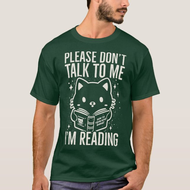 T-shirt je lis (Devant)