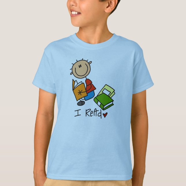 T-shirt Je lis (Devant)