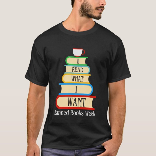 T-shirt Je lis ce que je veux (Devant)
