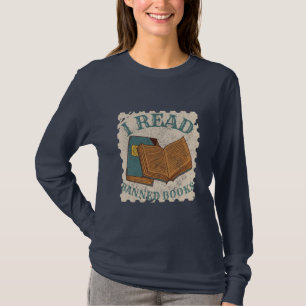 T-shirt je lis des livres interdits vintage livres amoureu