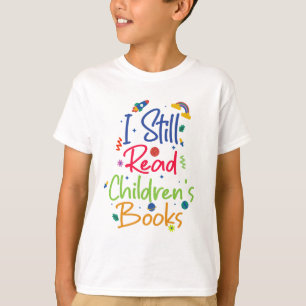 T-shirt Je lis encore des livres pour enfants