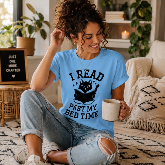 T-shirt Je Lis Passé Mon Heure de Coucher (Créateur téléchargé)