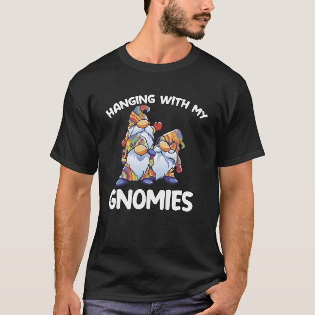 T-shirt Je m'accroche à mes Gnomies (Devant)