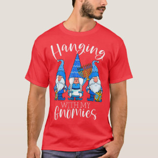 T-shirt Je M'Accroche Avec Mes Gnomies Hanoukka Juifs Gnom