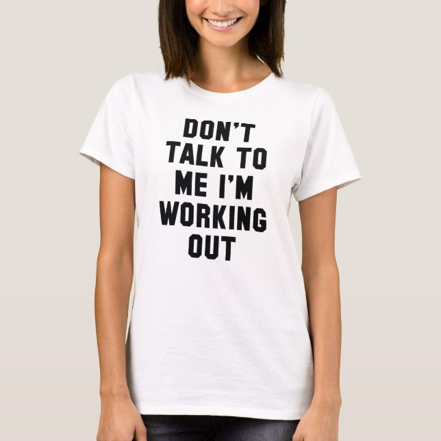 T-shirt Je m'active (Devant)