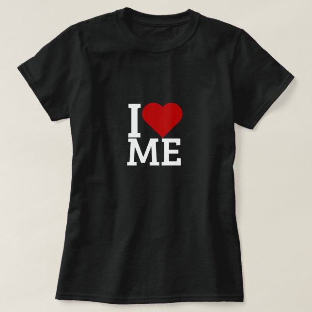 T-shirt Je m'aime (Design devant)