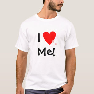 T-shirt Je m'aime (coeur) drôle