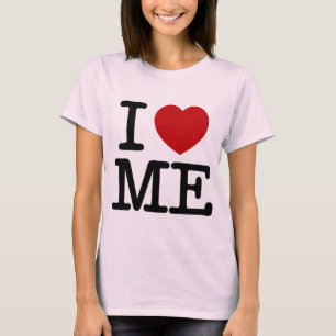 T-shirt Je m'aime coeur je dignité de confiance