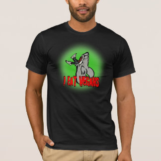 T-shirt Je mange des végétaliens