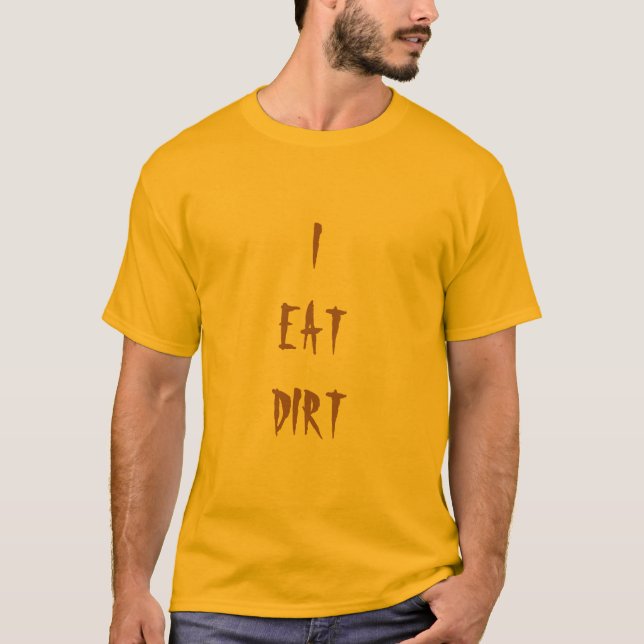 T-SHIRT JE MANGE LA SALETÉ (Devant)