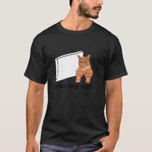 T-shirt Je Mange Mur Sec Drôle Mat Mat Mat Sigma Mat T Che