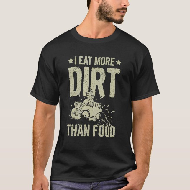 T-shirt Je Mange Plus Simples Que Le Devis De Nourriture P (Devant)