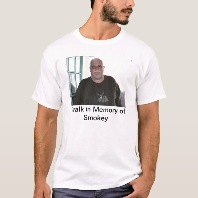 T-shirt Je marche dans la mémoire de Smokey (Devant)
