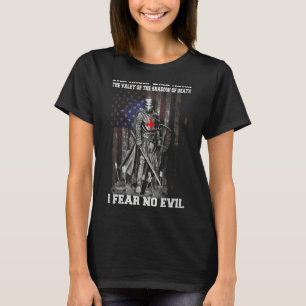 T-shirt Je Marche Dans La Vallée De La Mort Je Crains Non