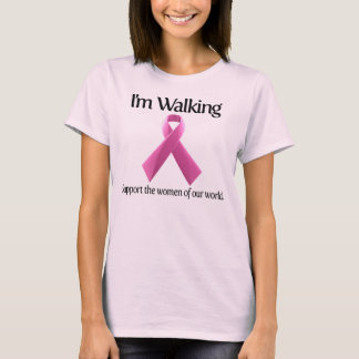 T-shirt Je marche - soutenez la promenade
