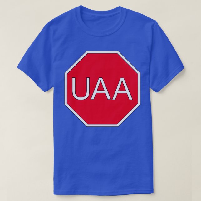 T-shirt Je M'Arrête Pour UAA (Design devant)