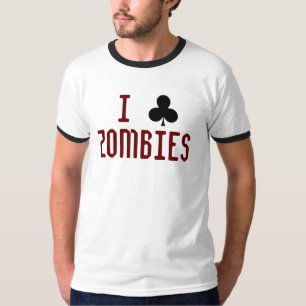 T-shirt Je matraque les zombis v1.1