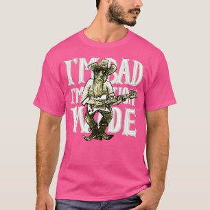 T-shirt Je Mauvais Coiffeur Porté Drôle Hommes Mens Guitar