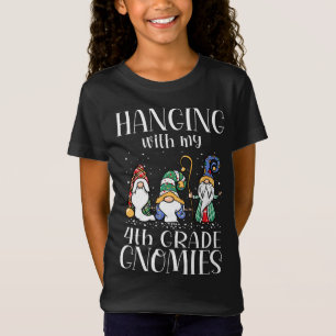 T-Shirt Je me accroche à mes filles de 4e année - Enseigna