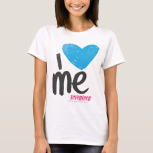 T-shirt Je Me Coeur Aqua
