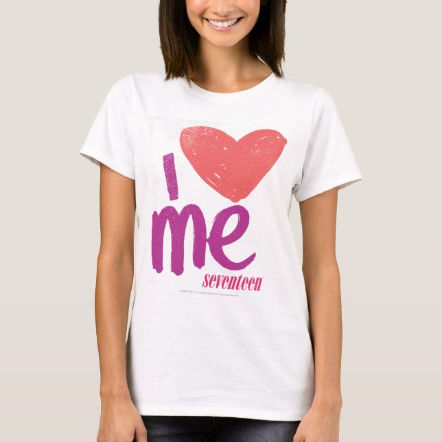 T-shirt Je Me Coeur Pink-Purple (Devant)