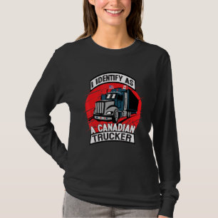 T-shirt Je Me Considère Comme Un Convoi Canadien Pour La L