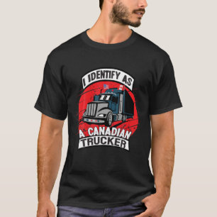 T-shirt Je Me Considère Comme Un Convoi Canadien Pour La L