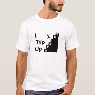 T-shirt Je me déclenche la chemise d'escaliers