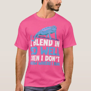 T-shirt Je Me Mélange Si Bien Même Je Ne Sais Pas Où Je Su