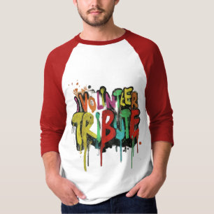 T-shirt Je me porte volontaire comme hommage