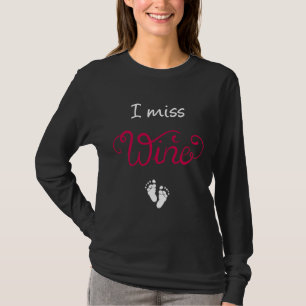 T-shirt Je Me Rappelle Vin Grossesse Boire Vin Enceinte