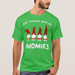 T-shirt Je Me Réjouis Avec Mes Gnomes 