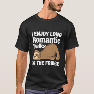 T-shirt Je me réjouis de promenades érotiques jusqu'au fri