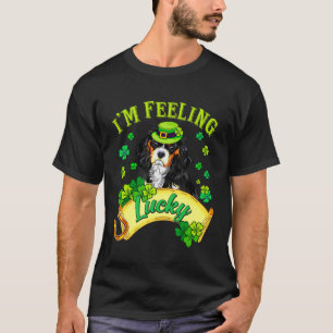 T-shirt Je me sens chanceux chemises Mon Roi Cavalier est