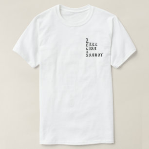 T-shirt je me sens comme une pièce en t sadboy
