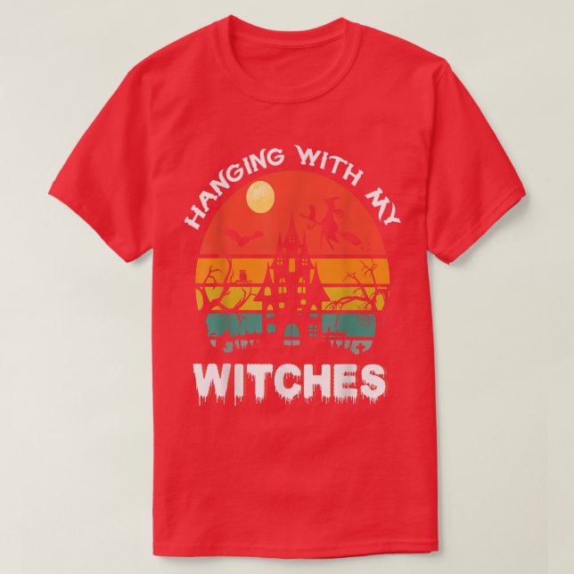 T-shirt Je Me Serre Avec Mes Sorcières  (Design devant)