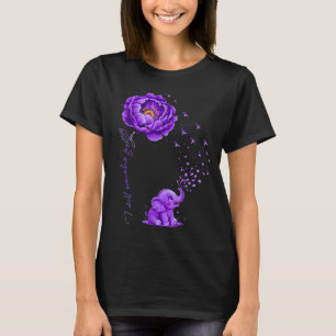 T-shirt Je me souviendrai pour la maladie d'Alzheimer de l