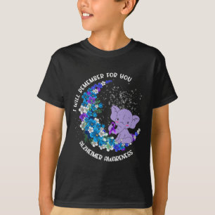 T-shirt Je me souviendrai pour vous Heimerheimer Éléphant 