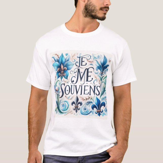 T-shirt "Je me souviens" (Devant)