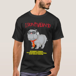 T-shirt Je Me Souviens Simplement Au Hasard Des Choses Drô